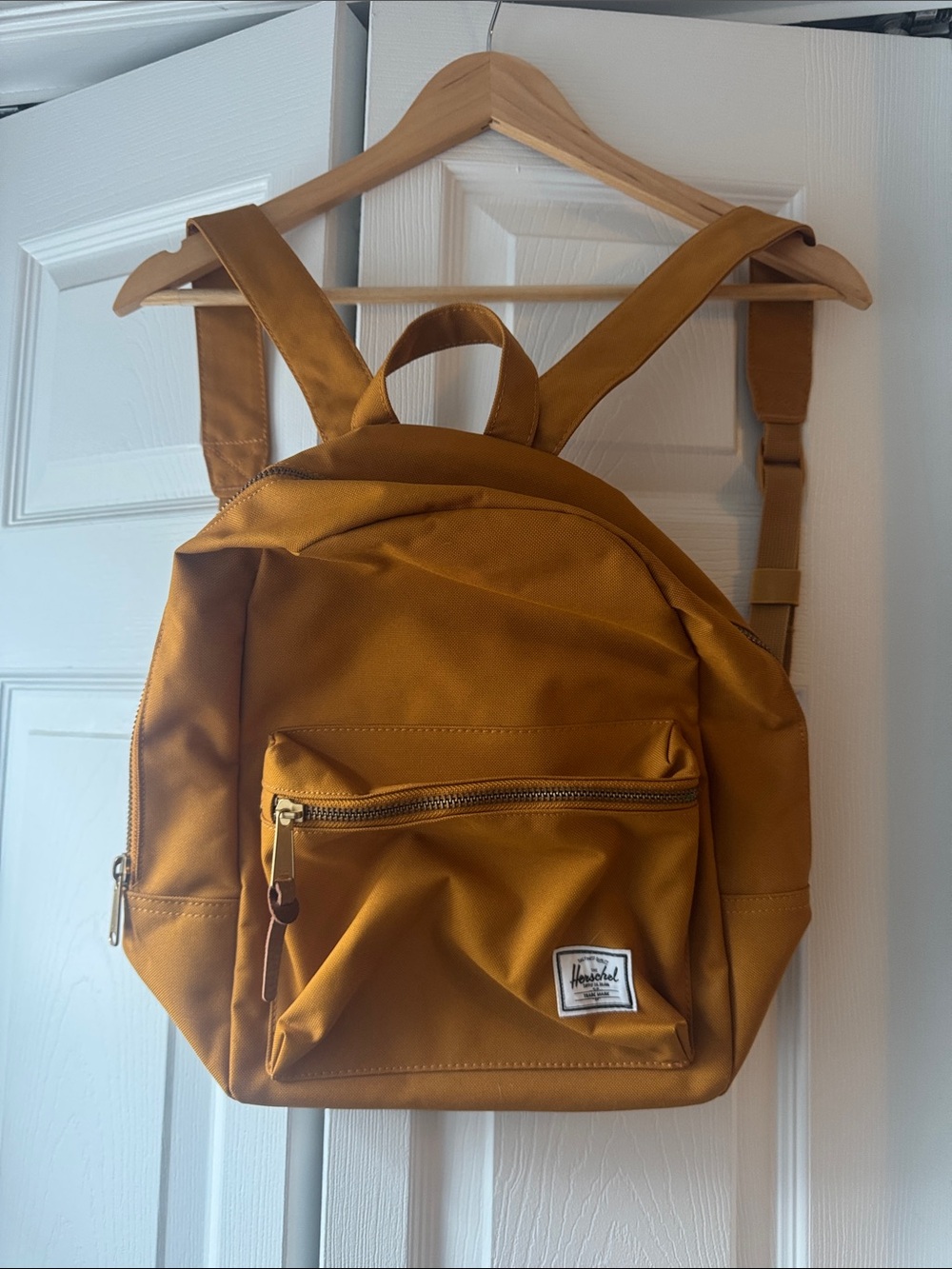 Herschel Supply Company Mustard Mini Backpack